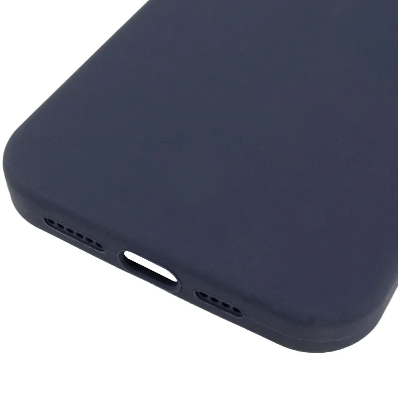 Чохол Silk Full Protective (AA) NO LOGO для Apple iPhone 13 Pro Max (6.7") – Темно-синій / Midnight blue. Фото 10 з 10