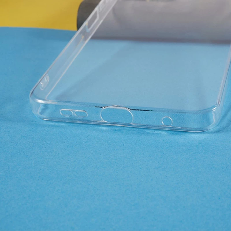 Ультратонкий силіконовий чохол 1мм на Xiaomi Redmi Note 12 4G – Безбарвний (прозорий). Фото 10 з 10