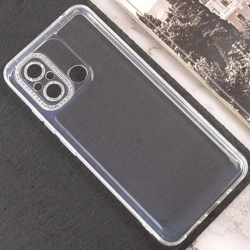 Силіконовий чохол з візерунком на Xiaomi Redmi 12C / Poco C55 – Прозорий. Фото 5 з 8