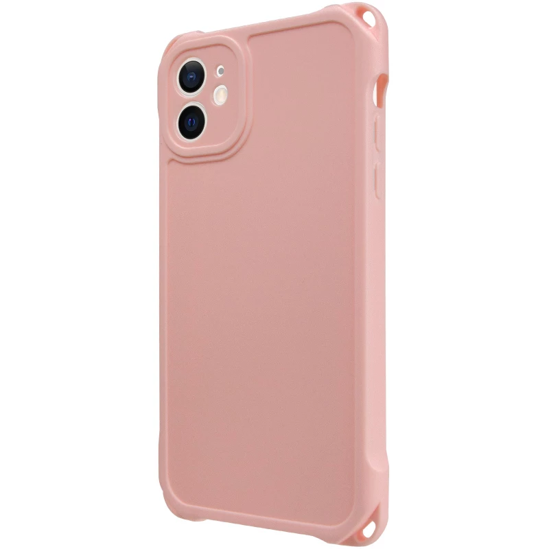 Силіконовий чохол CrossBody зі шнурком для Apple iPhone 12 (6.1") – Pink. Фото 4 з 10