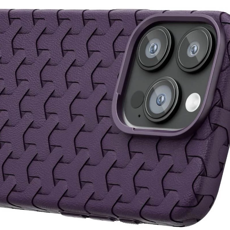 TPU чехол плетенка для Apple iPhone 13 Pro (6.1") – Purple. Фото 3 из 4