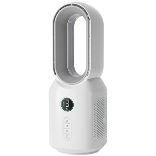 Настільний вентилятор F8 3in1 з Bluetooth-динаміком і нічником 4000mAh фото 1 з 9