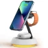 БЗУ WIWU Wi-W002 3 in 1 wireless charger – White. Фото 4 из 6