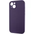 Чехол с защитой камеры Silicone Case для Apple iPhone 14 (6.1") – Фиолетовый / Elderberry. Фото 3 из 6