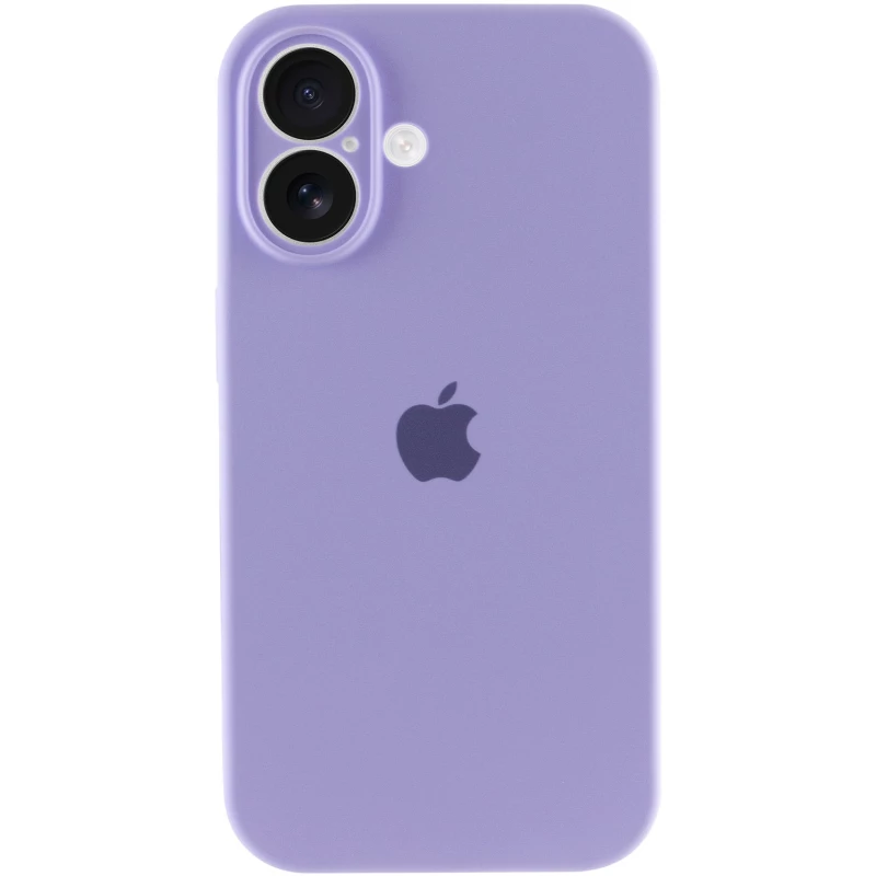 Чохол Silicone Case з захистом камери на Apple iPhone 16 Plus – Бузковий / Dasheen. Фото 2 з 6
