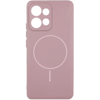 Чохол Silicone Cover Lakshmi Full Camera (AA) with Magnetic Fit для Motorola Edge 50 Neo — Рожевий / Pink Sand