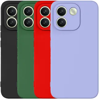 Цветной силиконовый чехол GETMAN с закрытой камерой на Xiaomi Redmi Note 17 Pro Max
