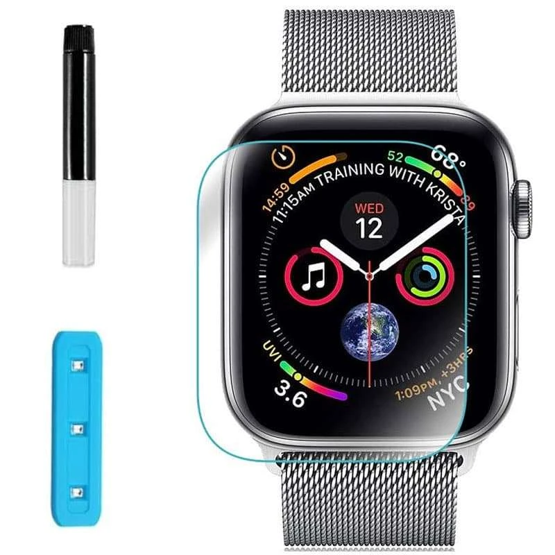 

3D захисне скло Nano Optics з УФ лампою на Аксесуари для Apple Watch