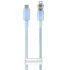 Дата кабель Baseus Explorer Type-C to Lightning 20W with Smart Temperature Control (1m) (CATS01020) – Blue. Фото 2 з 6