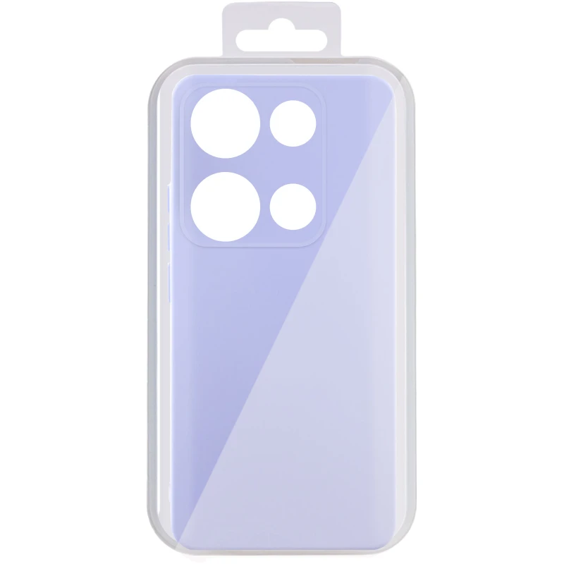 Чохол Silicone Case Lakshmi Plus з закритою камерою на Xiaomi Redmi Note 14S – Бузковий / Dasheen. Фото 7 з 8