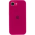Чохол Silicone Case з закритим низом на Apple iPhone 17e (6.1") – Червоний / Rose Red. Фото 2 з 6