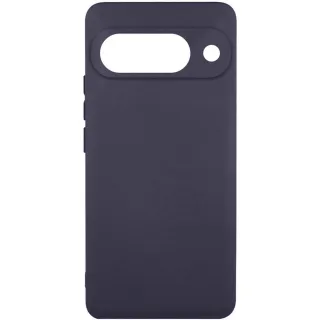 Чохол Silicone Case Lakshmi Premium із закритою камерою для Google Pixel 9a — Сірий / Dark Gray