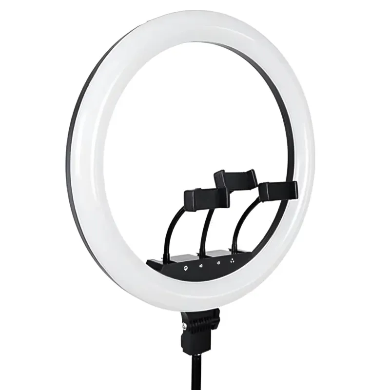 Кільцева світлодіодна LED лампа Neepho NP-21 – Black. Фото 1 з 4