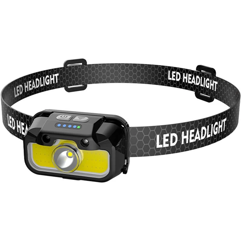 

Налобный фонарь аккумулторный LED RGB 1806 (Black)