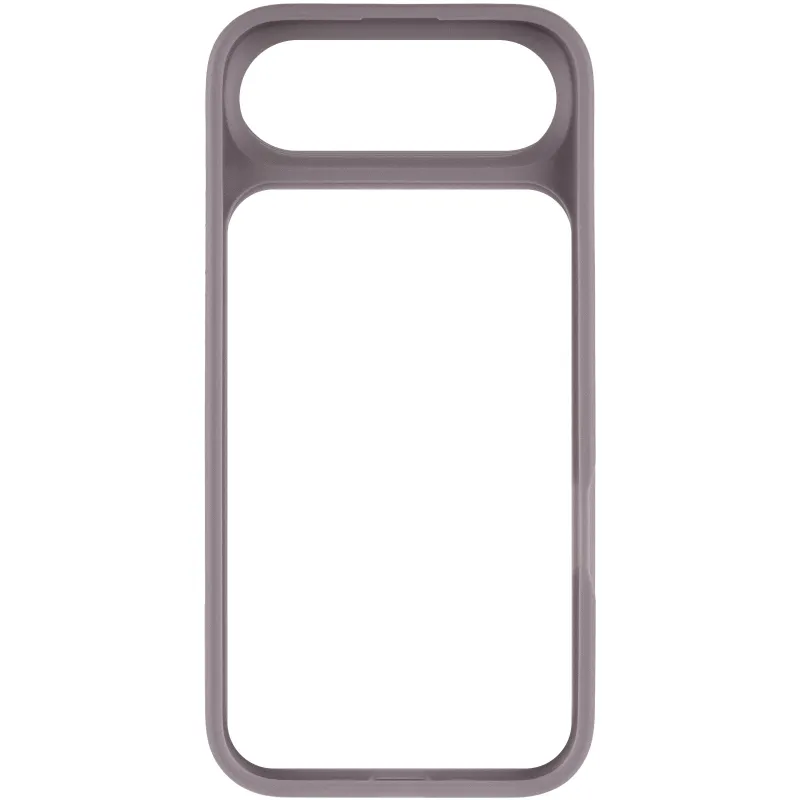 TPU+PC с металлическими кнопками для Apple iPhone 17 Air (6.5") – Серый / Grey. Фото 5 из 8