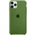 Чохол Silicone Case на Apple iPhone 11 Pro Max (6.5") – Зелений / Army green. Фото 1 з 1