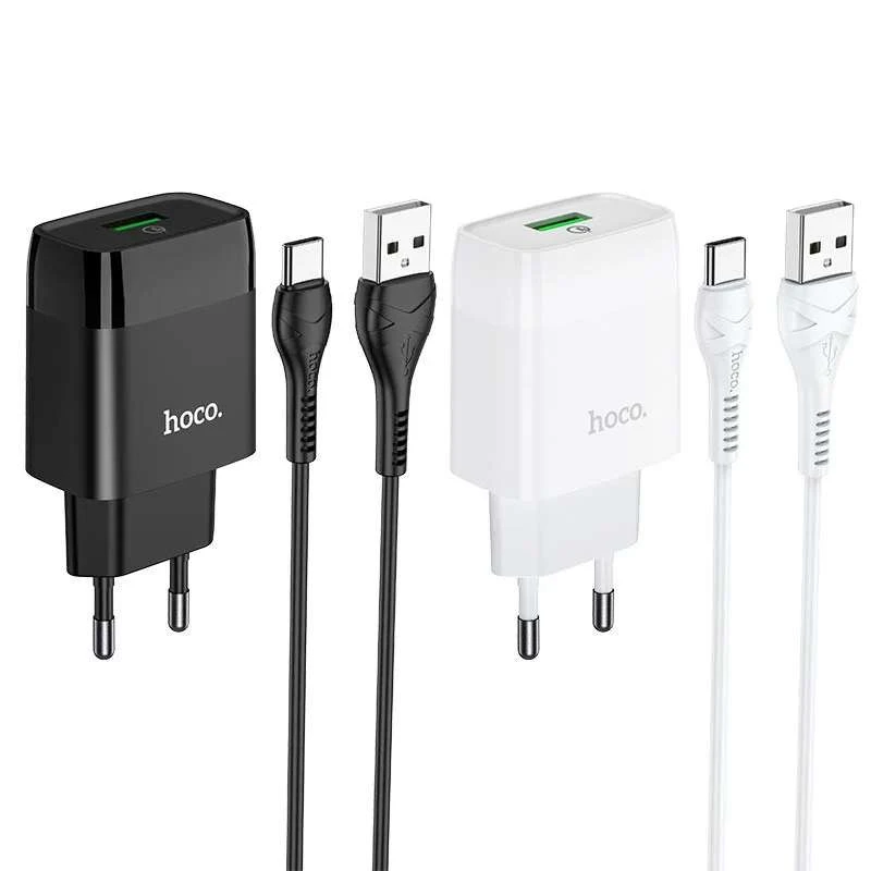 

МЗП Hoco C72A (1USB/2.1A) + Type-C