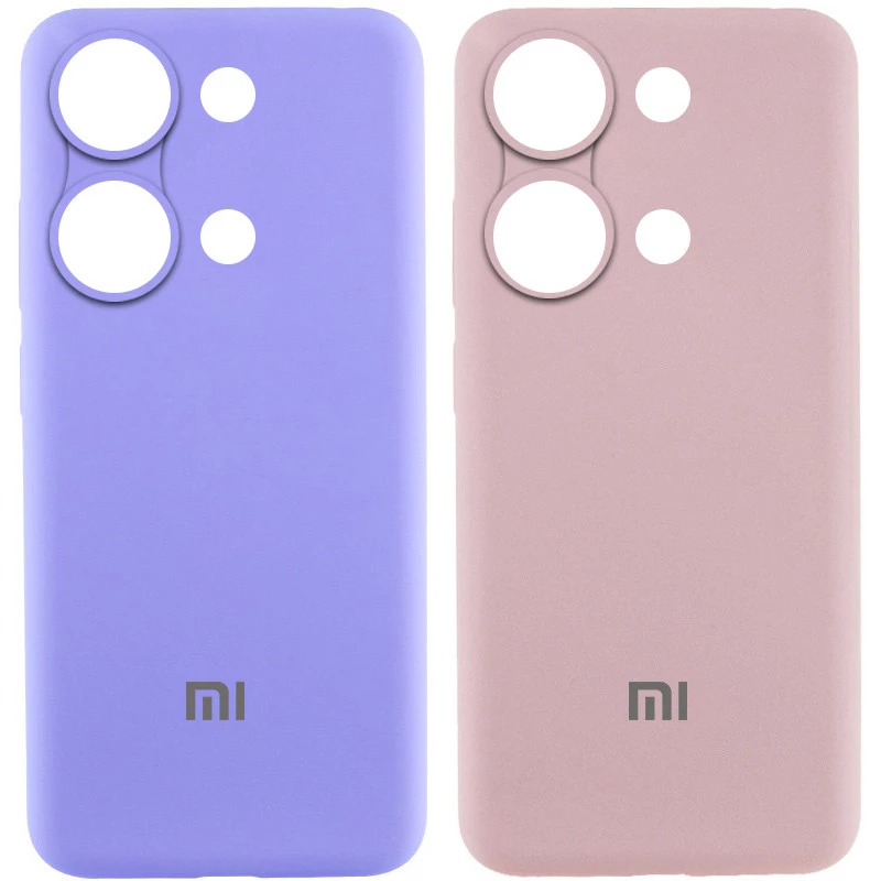 Чохол Silicone Case Lakshmi Premium L з закритою камерою на Xiaomi Redmi Note 13 Pro 4G фото 2 з 3