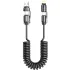 Дата кабель Amaya ACD-330 4in1 Type-C/USB to Lightning/Type-C 240W (2m) – Black. Фото 1 з 2