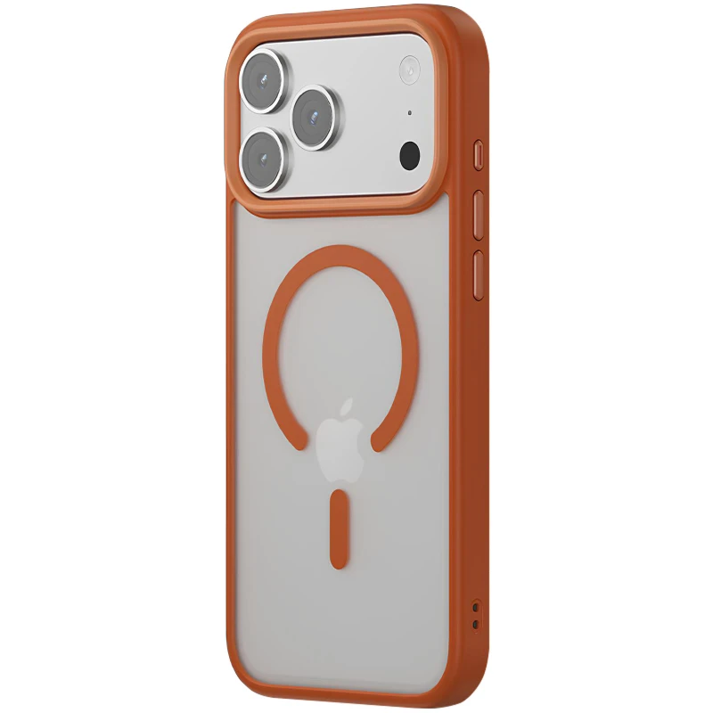 Чехол Ummi Colorful with MagSafe для Apple iPhone 18 Pro – Оранжевый / Orange. Фото 3 из 4