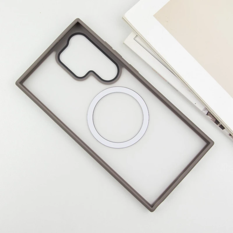 Чохол Ummi Colorful with MagSafe для Samsung Galaxy S24 Ultra – Сірий / Grey. Фото 3 з 5