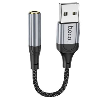 Перехідник Hoco LS36 Fresh USB to 3,5 AUX фото 1 з 5