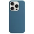 Чехол с закрытым низом Silicone Case для Apple iPhone 14 Pro (6.1") – Синий / Blue Jay. Фото 1 из 2