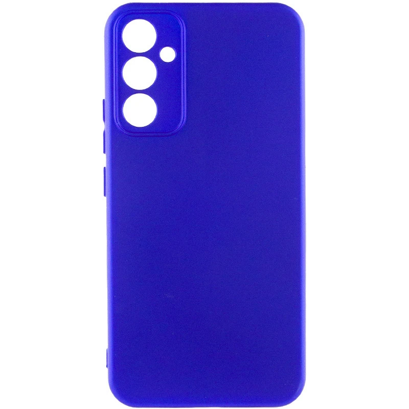 Чохол Silicone Cover Ummi Lakshmi Full Camera (AA) для Samsung Galaxy S24 FE – Синій / Iris. Фото 2 з 3