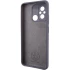 Чохол Silicone Case Lakshmi Premium з закритою камерою на Xiaomi Redmi 12C / Poco C55 – Сірий / Dark Gray. Фото 4 з 8
