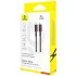 Дата кабель Baseus Dura Series Fast Charging Type-C to Lightning 20W (1m) (CB000123) – Red / Black. Фото 2 из 3