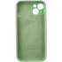 Чехол Silicone Case с защитой камеры для Apple iPhone 15 (6.1") – Зеленый / Pistachio. Фото 4 из 6