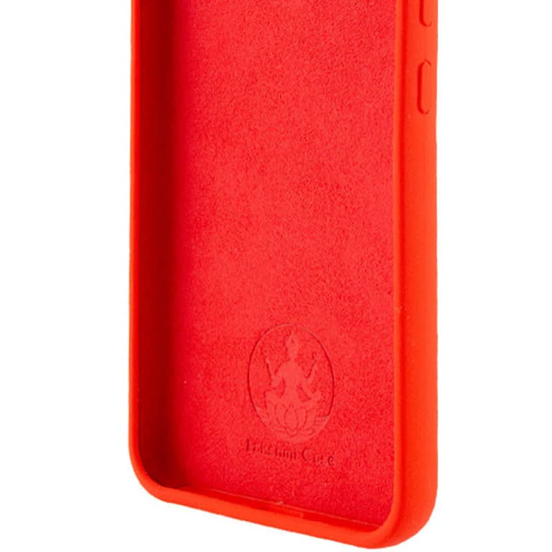 Чохол Silicone Case Lakshmi Premium з закритою камерою на Xiaomi Redmi 12 – Червоний / Red. Фото 3 з 5