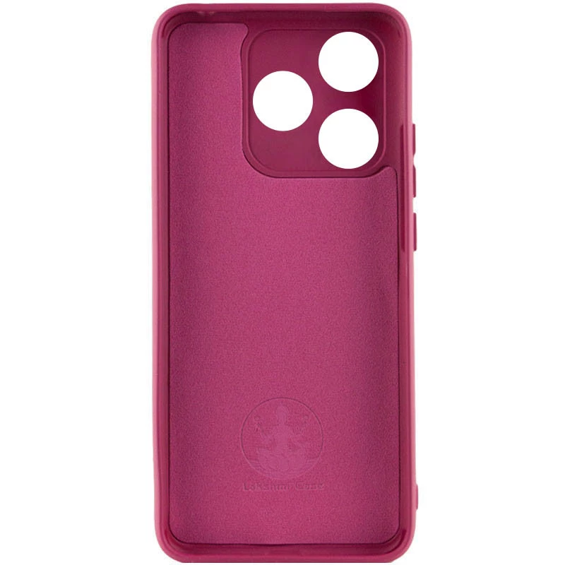 Чохол Silicone Case Lakshmi з закритою камерою на TECNO Spark 10 – Бордовий / Marsala. Фото 2 з 3