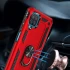Протиударний чохол Serge Ring з кільцем на Samsung Galaxy A12 – Червоний. Фото 2 з 7