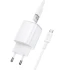 МЗП Borofone BAS81A Star 10.5W (2USB-A) + кабель USB to MicroUSB – White. Фото 4 з 4