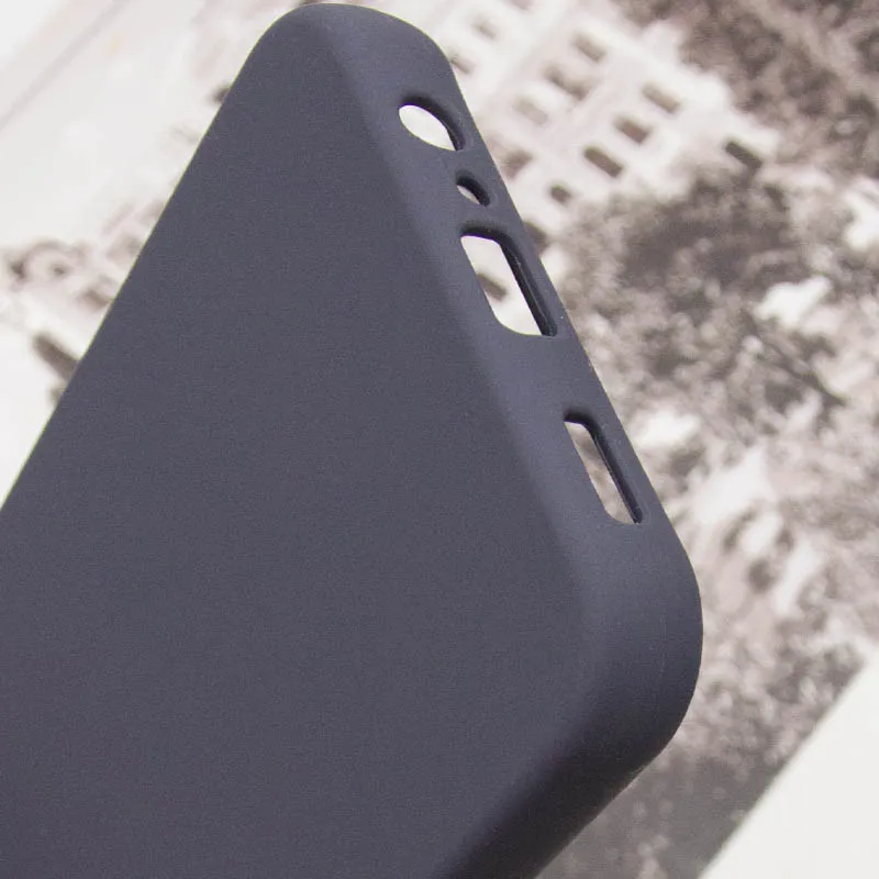 Чехол Silicone Case Lakshmi Premium з закритою камерою на Samsung Galaxy A24 4G – Серый / Dark Gray. Фото 7 из 7