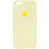 Чехол Silicone Case с закрытым низом для Apple iPhone 6/6s (4.7") – Желтый / Mellow Yellow. Фото 1 из 3