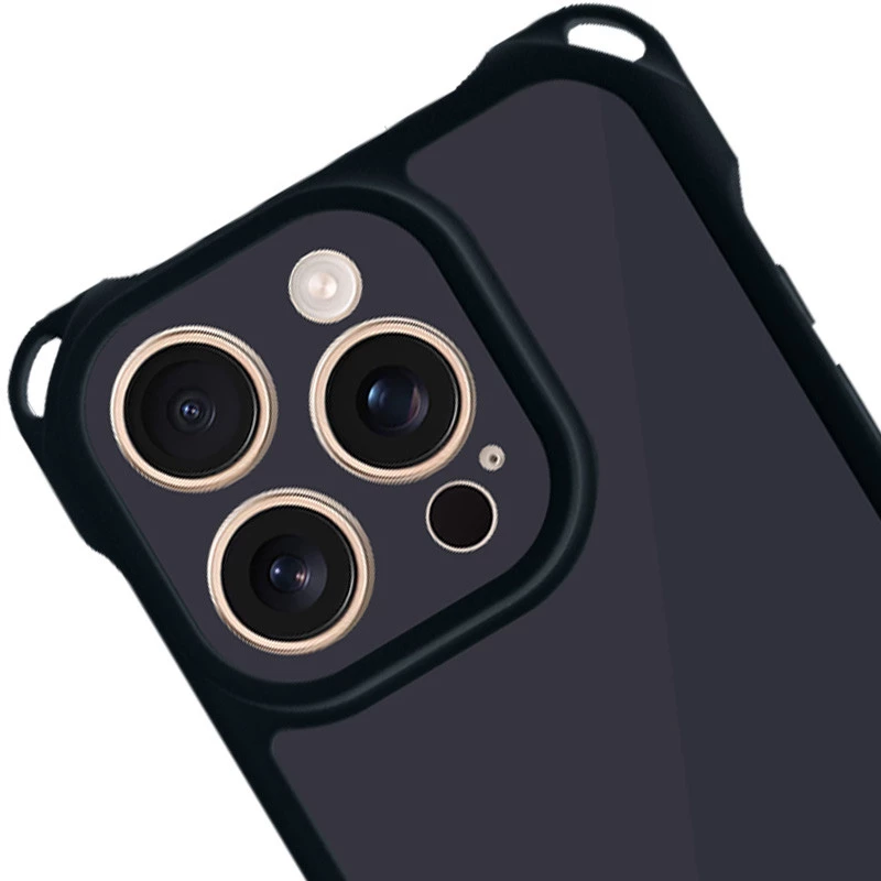 Силіконовий чохол CrossBody зі шнурком для Apple iPhone 16 Plus – Black. Фото 5 з 11