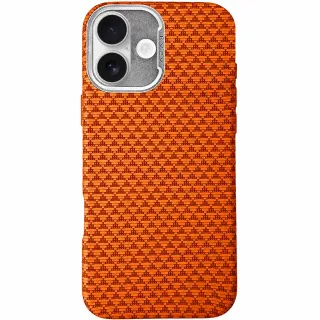 Чохол TPU+PC KVZV Triangular Pattern with Magnetic Fit для Apple iPhone 17 (6.3") фото 1 з 4