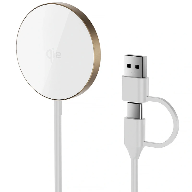БЗП WIWU Wi-W029 MagCircle Qi2 15W – Gold. Фото 1 з 5