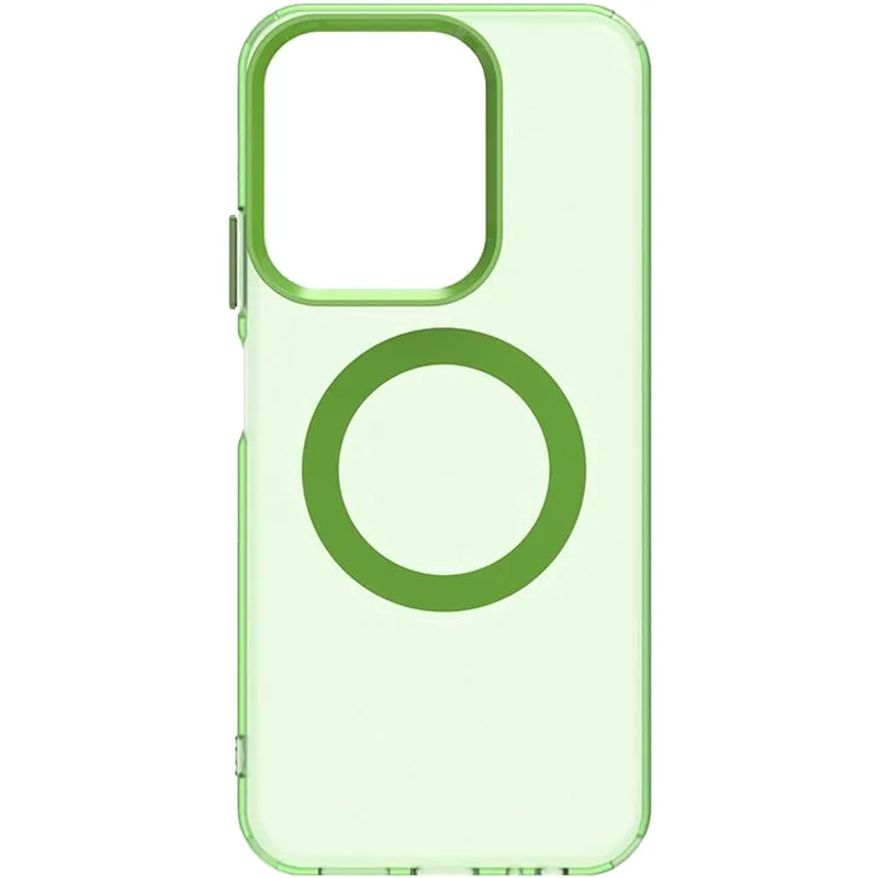 TPU+PC чохол Hybrid Magnetic Safe Case для Xiaomi Poco C85 (Global) – Green. Фото 3 з 4