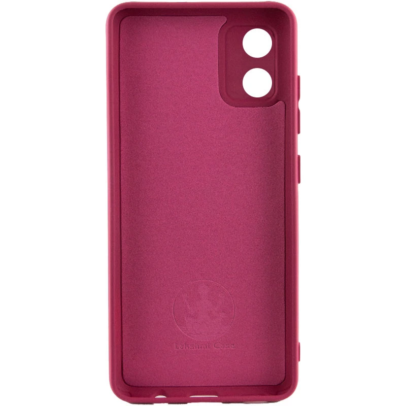 Чохол Silicone Case Lakshmi з закритою камерою на Motorola Moto E13 – Бордовий / Marsala. Фото 2 з 4