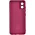 Чохол Silicone Case Lakshmi з закритою камерою на Motorola Moto E13 – Бордовий / Marsala. Фото 2 з 4