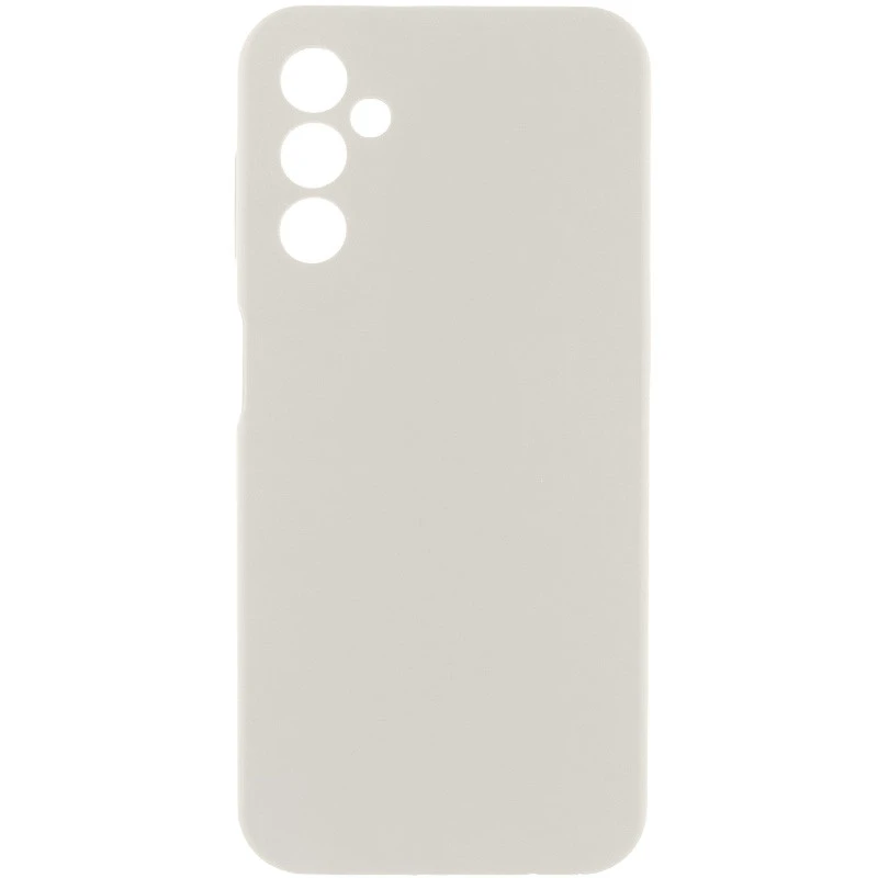 Чехол Silicone Case Lakshmi Premium з закритою камерою на Samsung Galaxy M35 – Белый / White. Фото 1 из 1