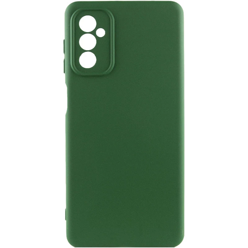 

Чехол Silicone Case Lakshmi с закрытой камерой для Samsung Galaxy M34 5G (Зеленый / Dark green), Зелений / dark green