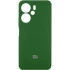Чехол Silicone Case Lakshmi Premium L с закрытой камерой для Xiaomi Redmi 13C – Зеленый / Cyprus Green. Фото 1 из 1