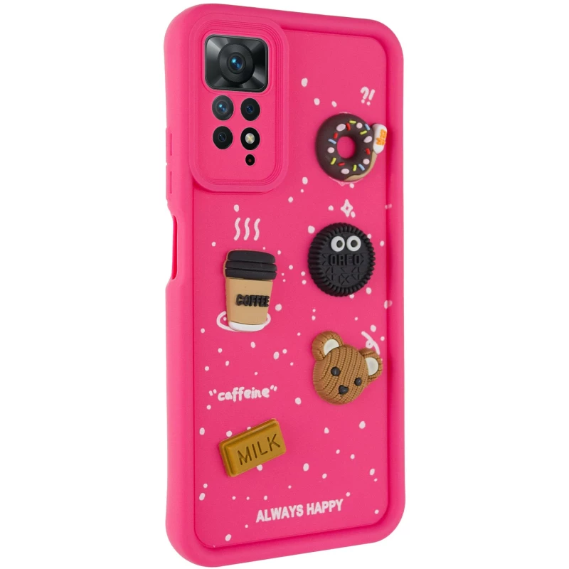 Чохол TPU Toys Case для Xiaomi Redmi Note 11 Pro 4G/5G – Pink / Always Happy. Фото 3 з 15