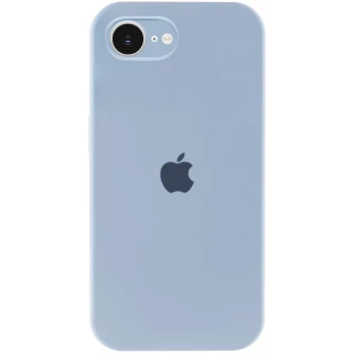 Чохол Silicone Case з закритим низом на Apple iPhone 17e (6.1") — Блакитний / Sweet Blue