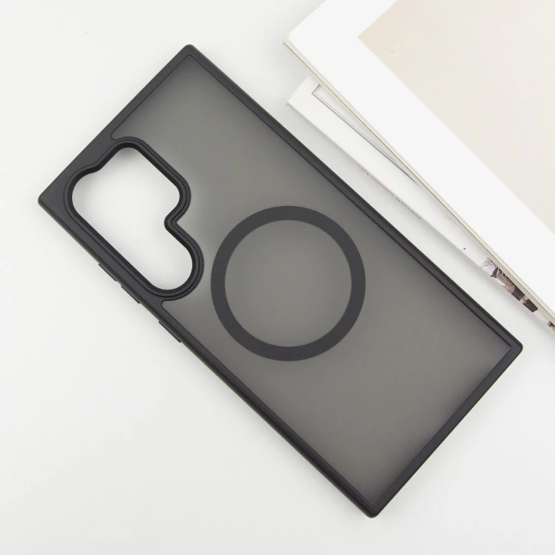 Чохол Ummi Colorful with MagSafe для Samsung Galaxy S26 Ultra – Чорний / Black. Фото 2 з 6