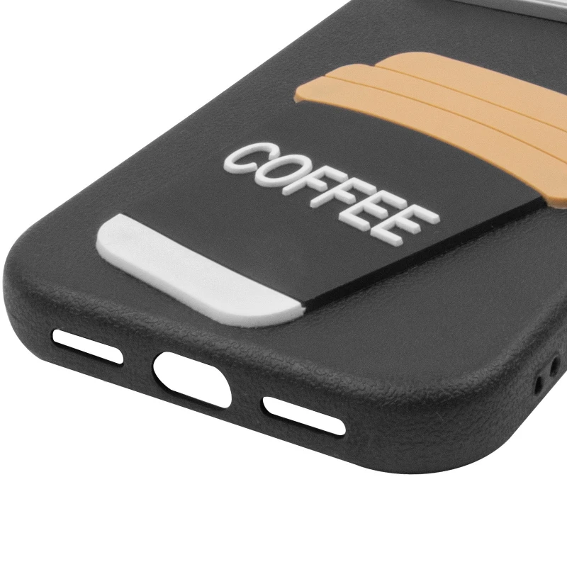 Чохол Labubu Toys для Apple iPhone 15 Pro (6.1") – Coffee / Black. Фото 6 з 6